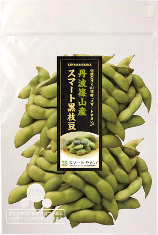 ピンポイント農薬散布テクノロジーを用いた「丹波黒 大豆・枝豆」の