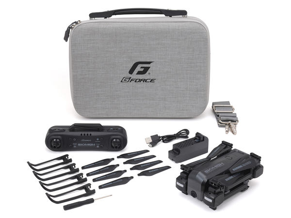 ジーフォース、18分の飛行が可能な4K/2Kカメラ搭載トイドローン