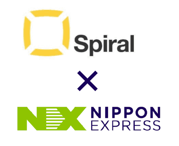 SpiralとNIPPON EXPRESSのロゴマーク