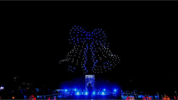 ドローンショー・ジャパン、「TOKYO LIGHTS 2024 -Autumn Party-」で
