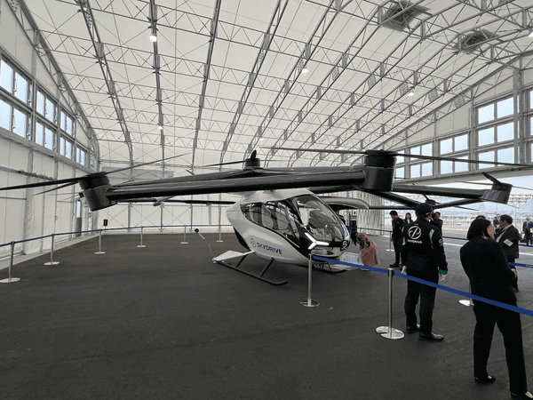 写真：SD-05型のフルスケールモックアップ
