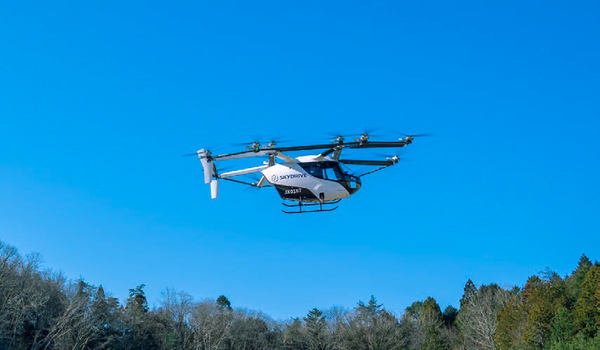 写真：飛行するSD-05（SKYDRIVE）