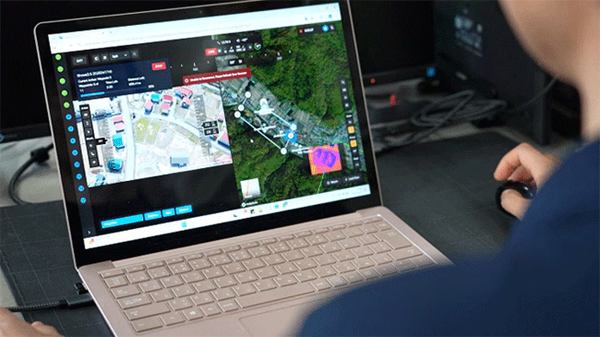 NTT Comと福島県昭和村、ドローンポート活用で遠隔監視の完全無人