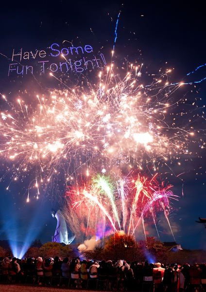 音楽×花火×ドローン「万博夜空がアートになる日 2025」11/22開催