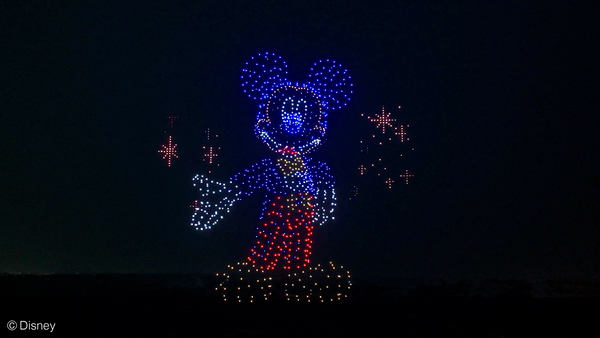 東京ディズニーリゾート・スペシャルドローンショー「マジック