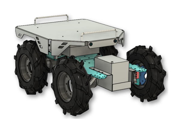 4つのタイヤを備えた「UGV-F11RC2」