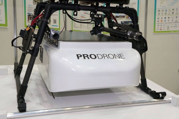 エアロネクスト×プロドローン、新型物流ドローン「PD4B-M-AN」を初展示