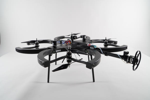 写真:Skygauge社の非破壊検査用ドローン外観