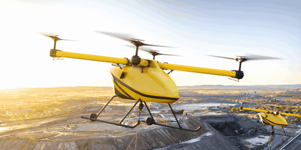 飛行する無人貨物輸送機「KARGO II」