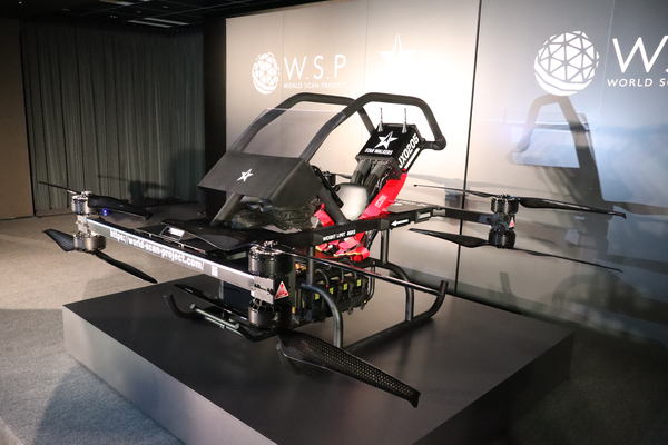 写真：次世代エアモビリティ「STAR WALKERS」