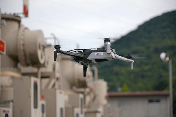 1つのドローンポートで複数環境を巡視、NTTドコモビジネスが電力