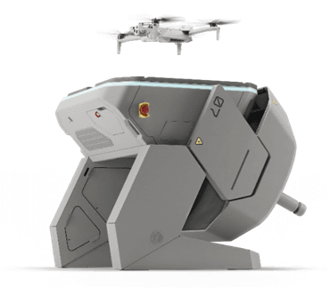 KDDIスマートドローンが北海道新十津川町役場にドローンポートを常設