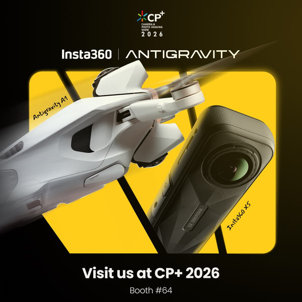 Insta360の「CP+2026」出展の告知画像