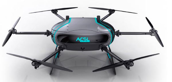 ACSL、ドローンの多数機同時運航実証を日本郵便と実施 - ドローン