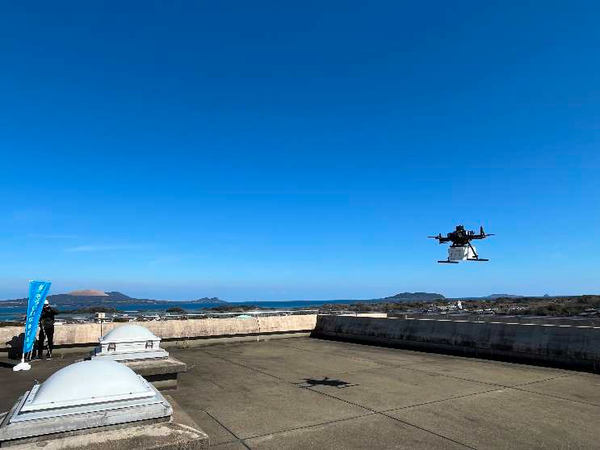 そらいいな、⾧崎県五島市でエリア単位のドローンレベル4飛行実証を