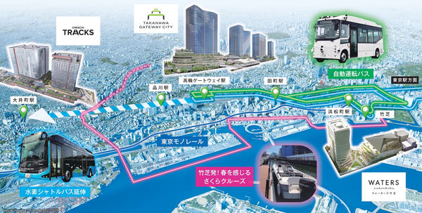 広域品川圏の共創まちづくりが本格始動、OIMACHI TRACKSでドローン
