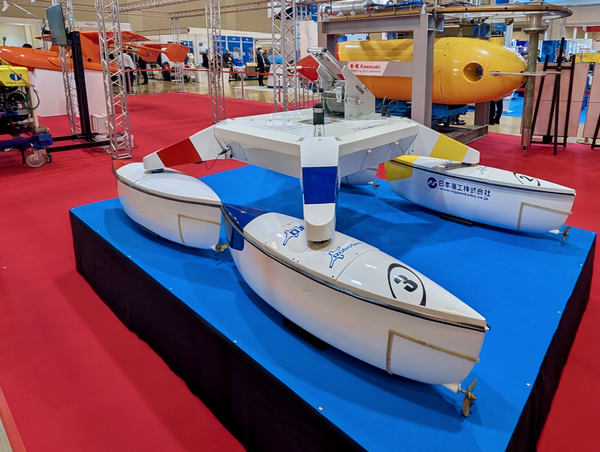 深海6000mAUVから水上ドローンまで、海洋技術展「テクノオーシャン2025