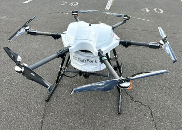 写真：ドローン基地局