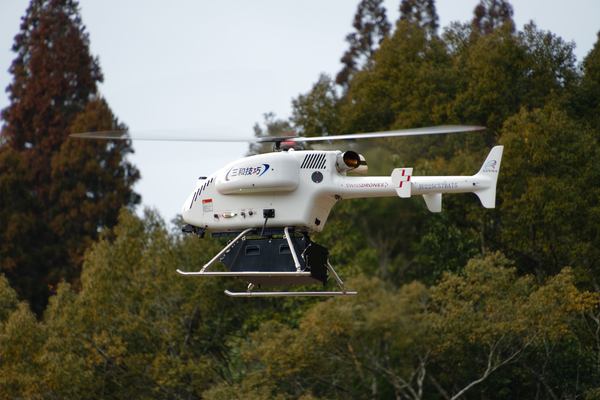 写真：飛行するSDO 50