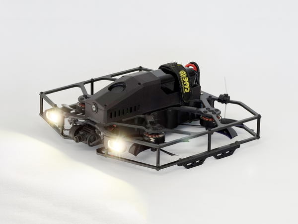 写真：ライトを点灯させた「Rangle Pro」