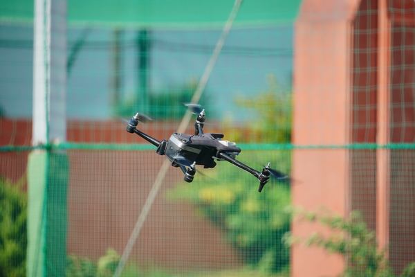 写真：飛行する次世代ドローン