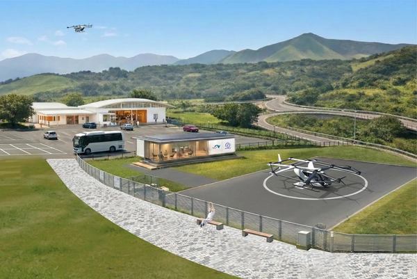 SkyDriveとNEXCO西日本が空飛ぶクルマ事業で連携、SA・PAを活用