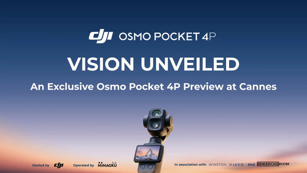 Osmo Pocket 4P VISION UNVEILED（製品イメージ）