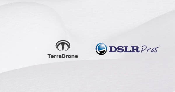 Terra Drone、DSLRProsのロゴ