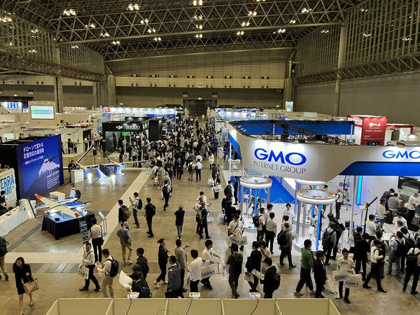 写真:「Japan Drone 2026」会場の様子