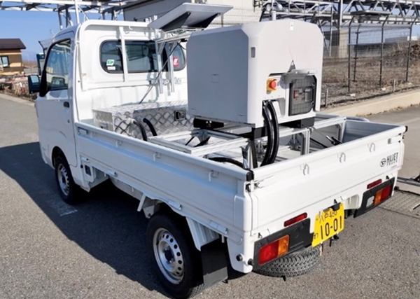 秋田洋上風力発電とKDDIスマートドローン、車載型ドローンポートで遠隔