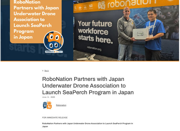 日本水中ドローン協会、水中ドローンを設計・製作・競技する国際STEM
