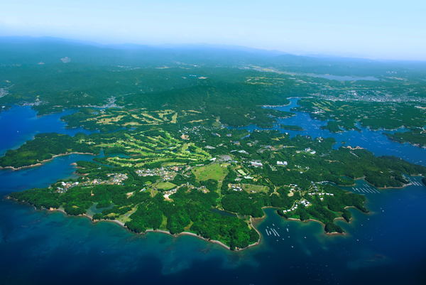 三重県・伊勢志摩の空撮画像
