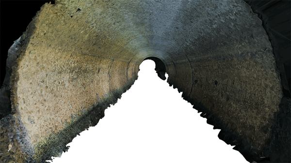 大成建設ら3社、360°カメラ搭載ドローンによる管路点検手法「T-pipe