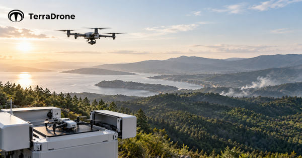 ドローン無人運用システム「Drone-in-a-Box」、飛行するドローン
