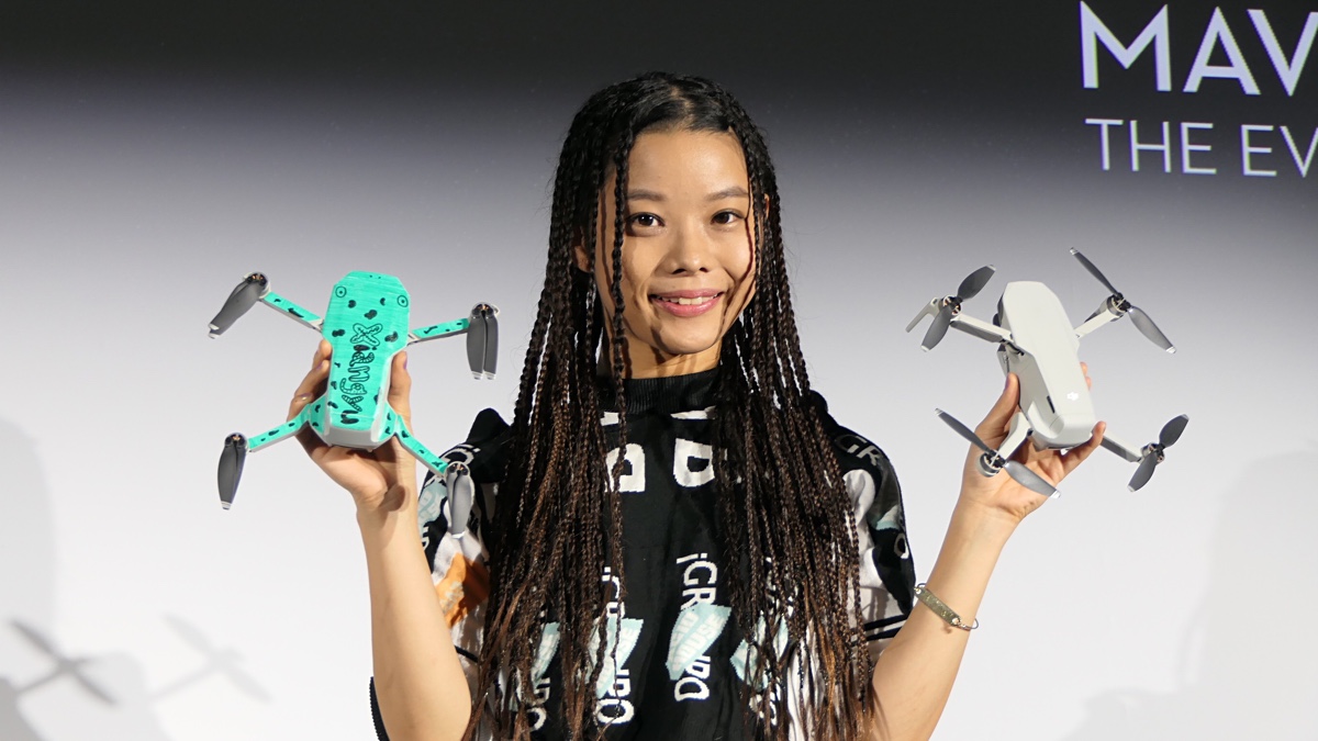 数回使用ドローンMAVICmini199g綺麗です