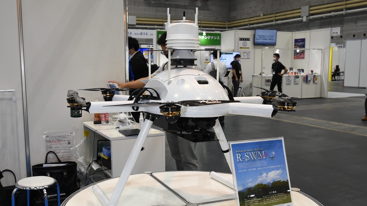 コロナ禍の中、大阪で初開催となった「第6回 国際ドローン展