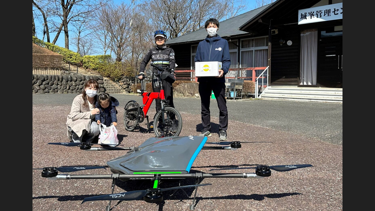 セイノーHD・エアロネクストなど、埼玉県神川町でドローン配送の実証