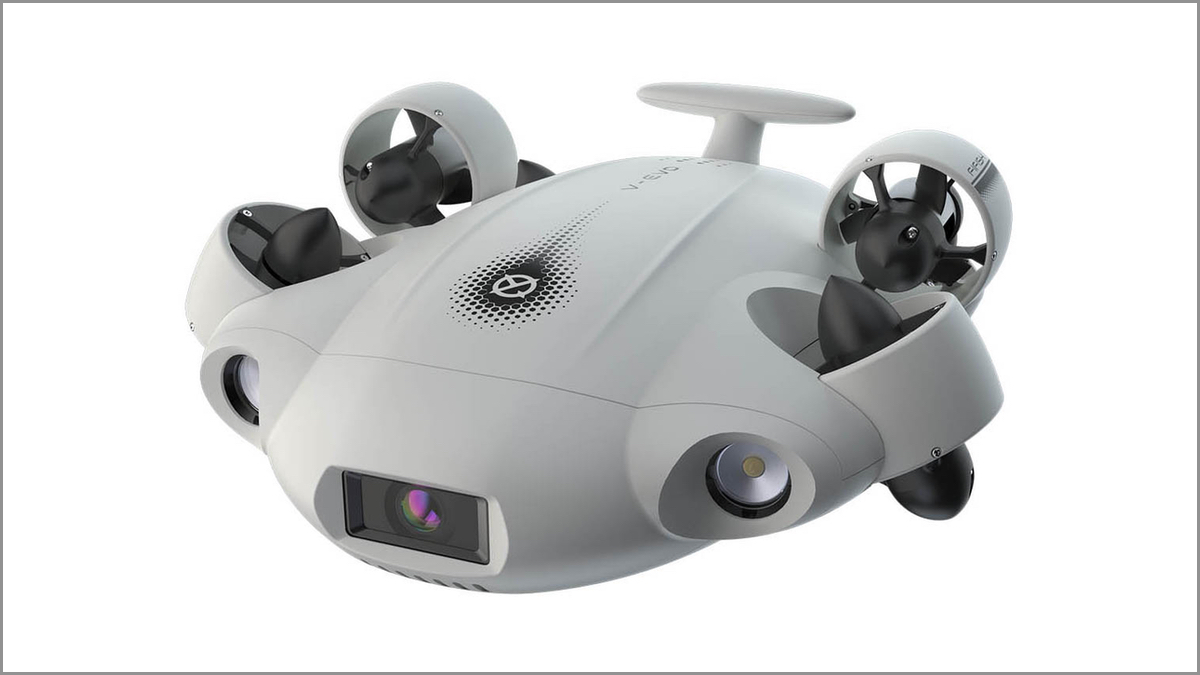 CFD販売、4K＆60FPS・色合いをAI補正する水中ドローン「FIFISH V-EVO