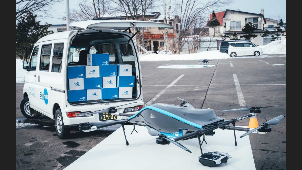 NEXT DELIVERY、新設のドローン飛行レベル3.5の飛行承認を取得、上士幌