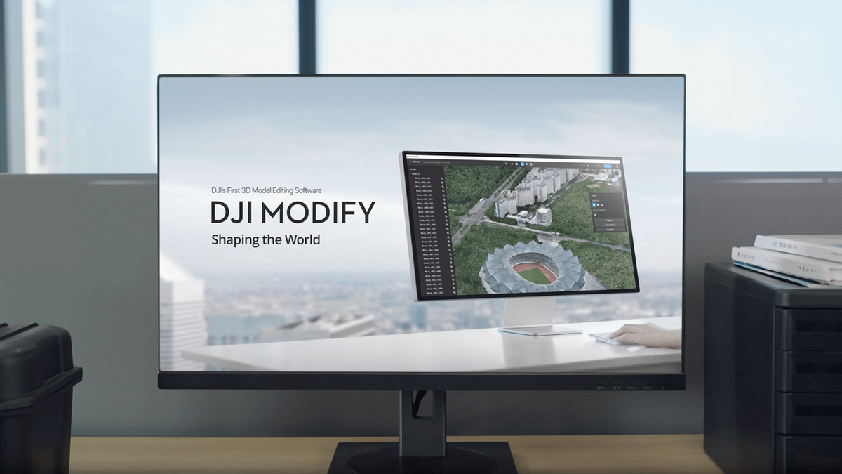 DJI、スマート3Dモデル編集ソフトウェア「DJI Modify」を発表 - ドローンジャーナル
