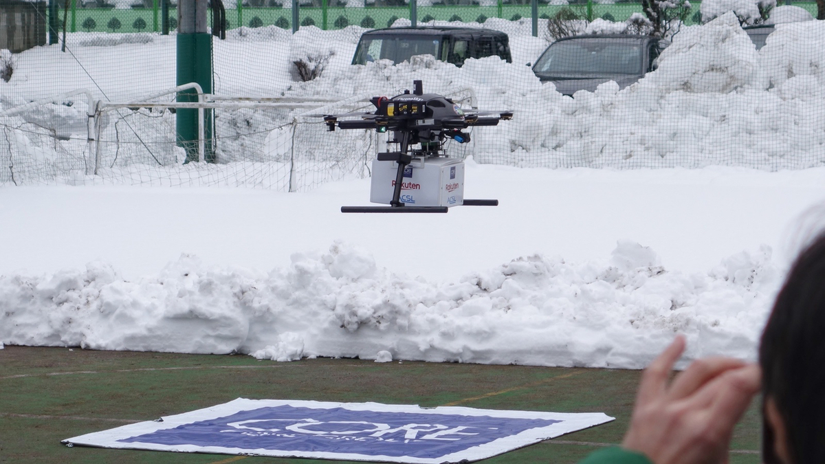 特集】コア、開発中の「みちびき」信号認証サービス対応ドローンを披露