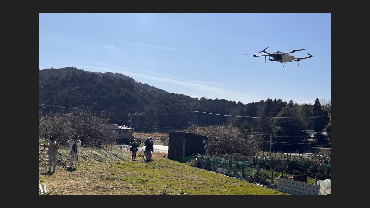 ドローンによる【点検撮影・空撮 】やります！【地域密着型・(できれば)奈良市限定】 KDDIスマートドローンら、レベル3.5飛行によるドローン配送実証実験