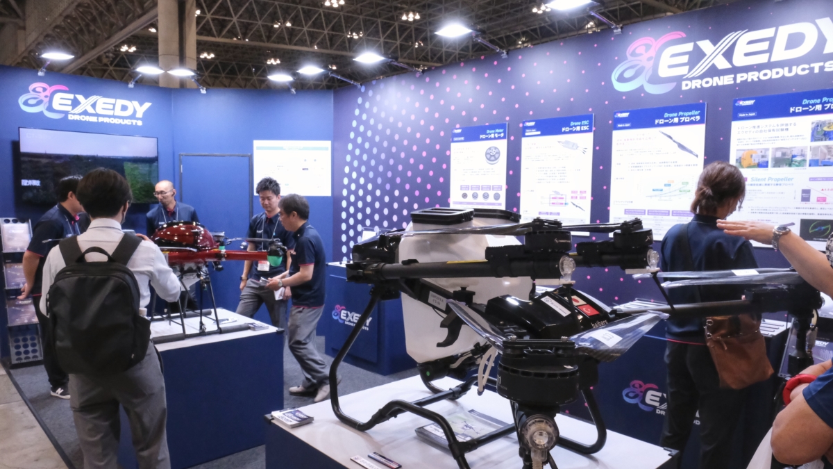 エクセディ、自社開発 “メイドイン・ジャパン” のプロペラ、モータ