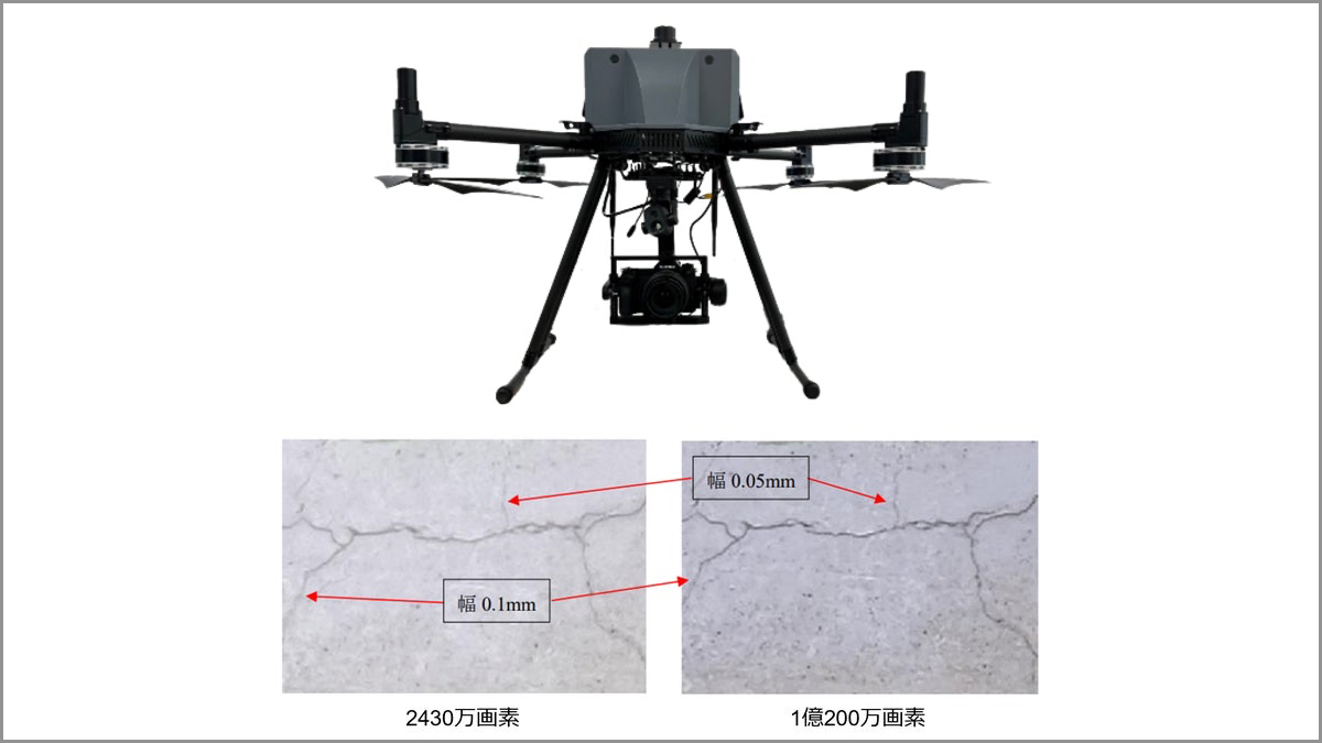 富士フイルム、超高画質カメラ「GFX100シリーズ」をドローン搭載時に