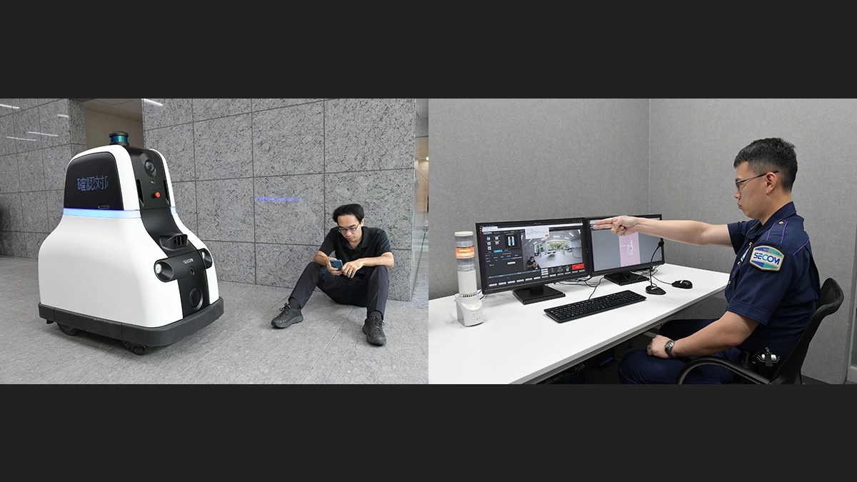 セコム、AI行動検知システムとセキュリティロボットを連携した常駐警備
