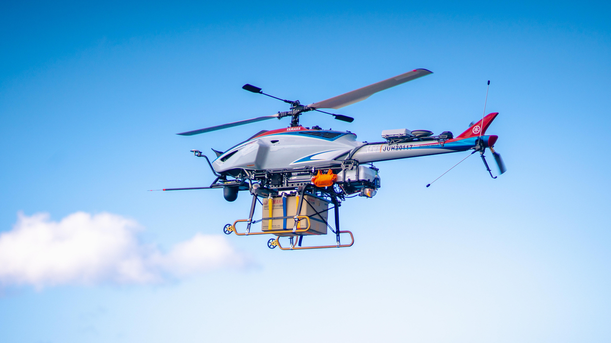 JALなど4社、熊本県総合防災訓練で大型ドローンによる救援活動を実施