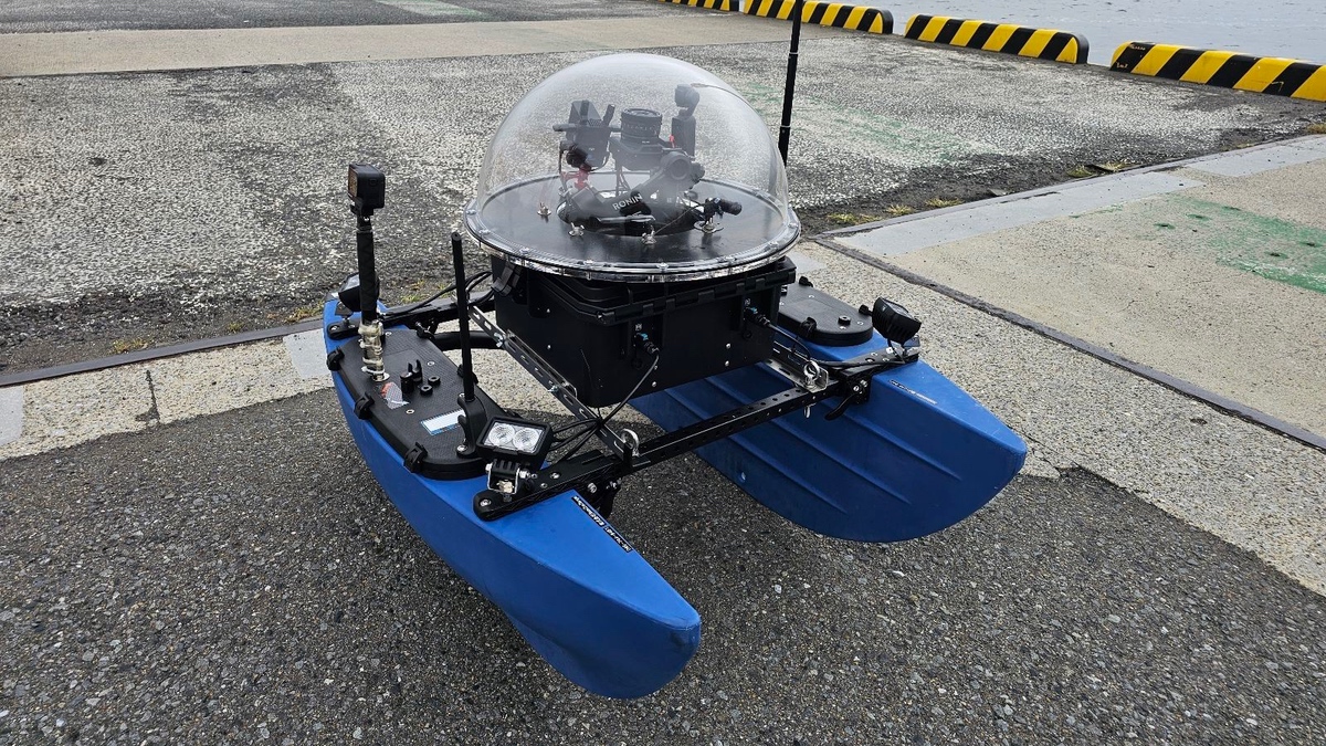 SeaChallenge、桟橋下面調査を行う水上ドローンシステムを開発
