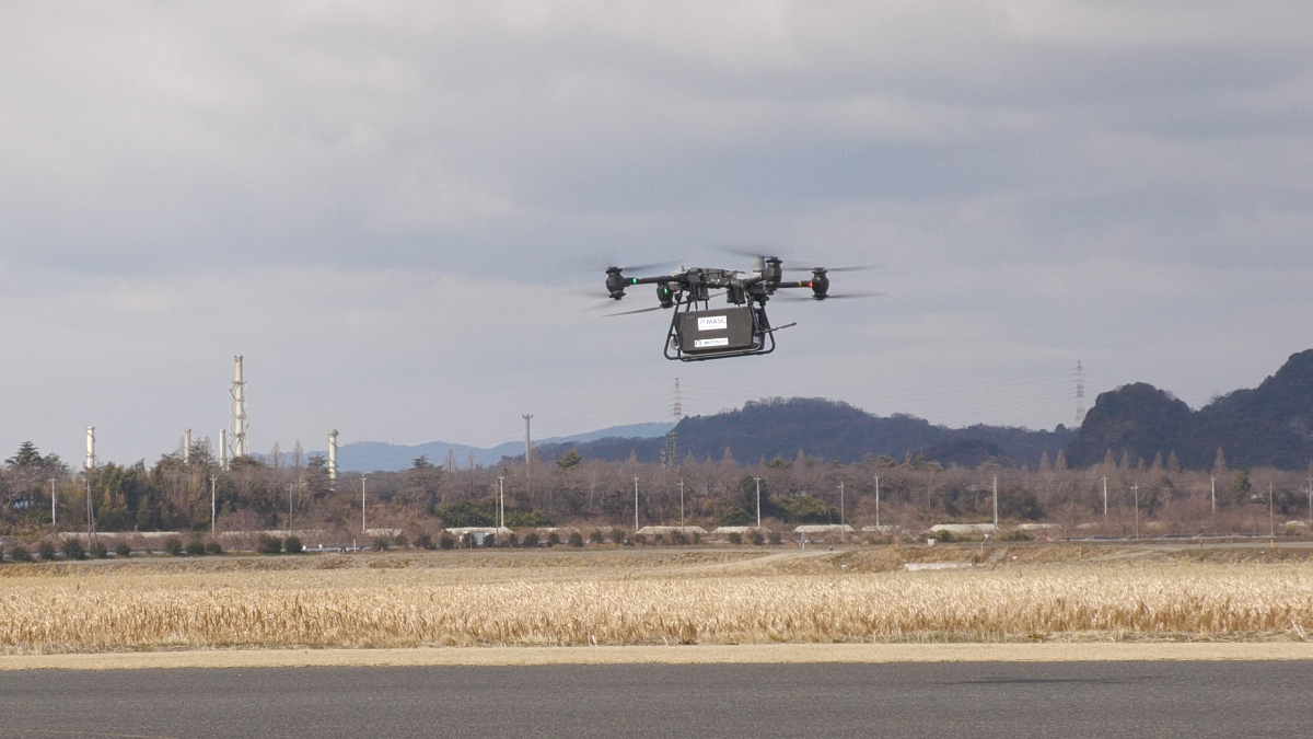 日本ドローンビジネスサポート協会、レベル3.5飛行によるドローン離島