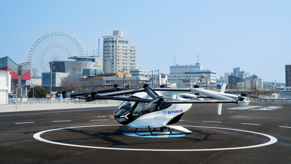 SkyDrive、大阪・関西万博で空飛ぶクルマのデモフライト 7/31開始 SkyDrive、大阪・関西万博で空飛ぶクルマのデモフライト 7/31開始