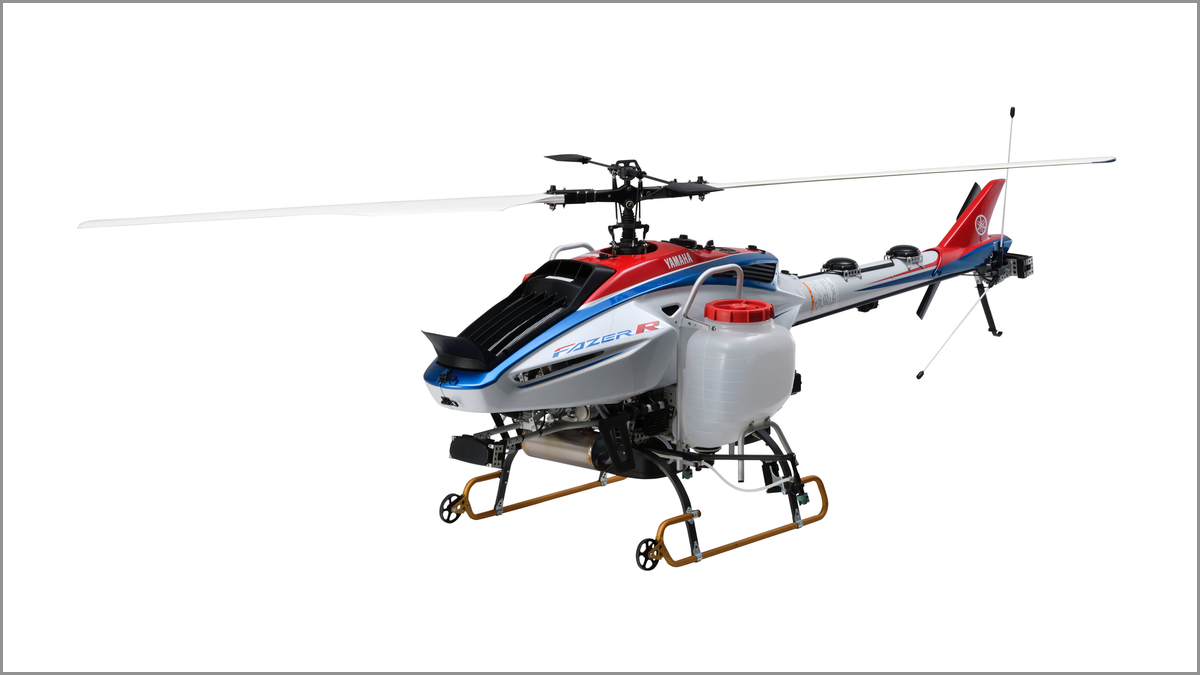 ヤマハ発動機の産業用無人ヘリ5機種、「第二種型式認証」を取得